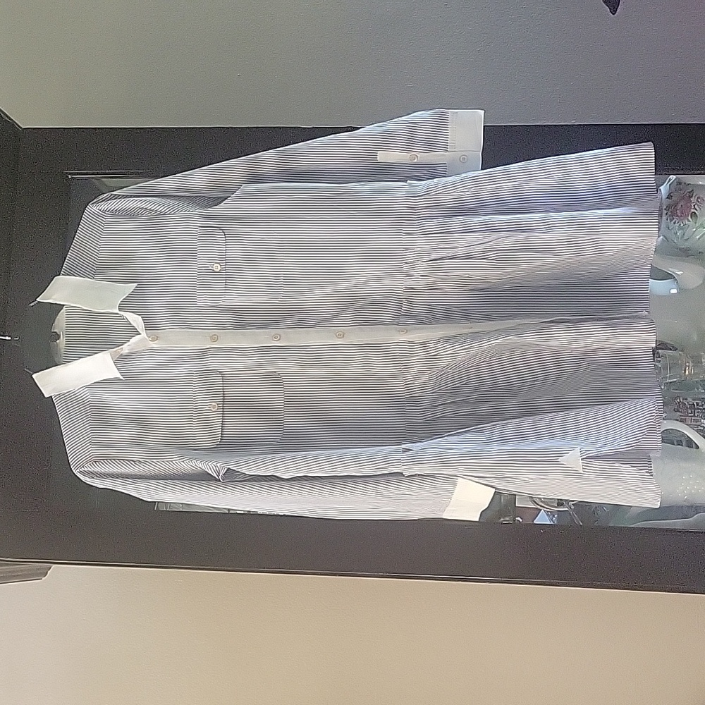 Women's KEI Hayama Plus Pinstripe Dress